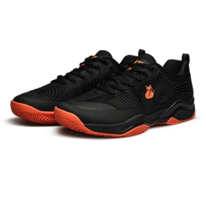 zapatilla de tenis ortak tilki negro naranjo