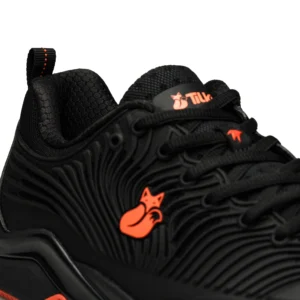 zapatilla de tenis ortak tilki negro naranjo